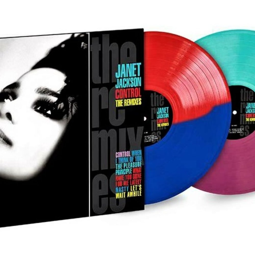 Janet Jackson Control: The Remixes 2-LP ~ Ltd Ed Colored Vinyl ~ New/Sealed!